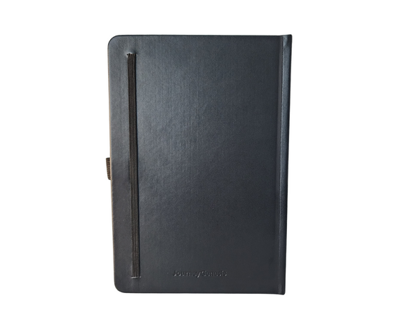 Black Vegan Leather Journal