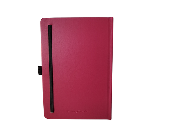 Red Vegan Leather Journal