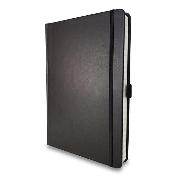 Black Vegan Leather Journal - No Logo