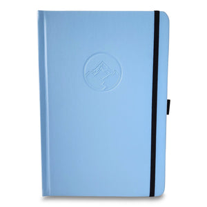 Blue Vegan Leather Journal