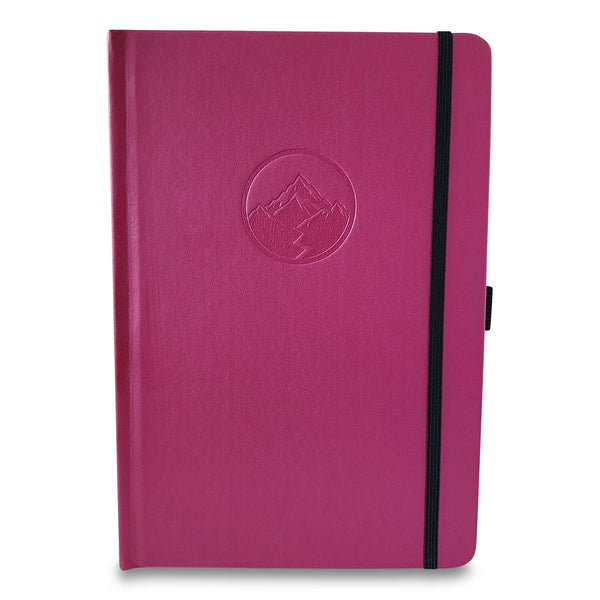 Red Vegan Leather Journal