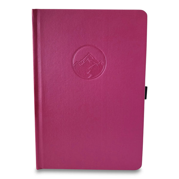 Red Vegan Leather Journal