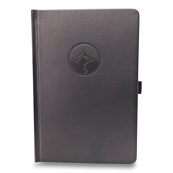 Black Vegan Leather Journal