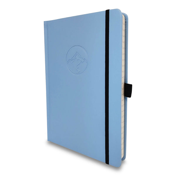 Blue Vegan Leather Journal