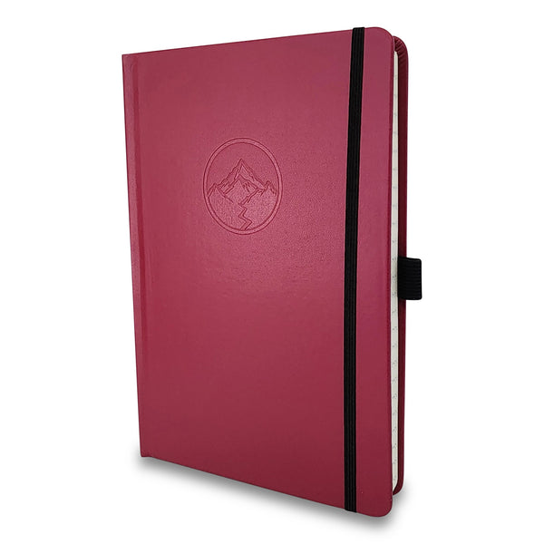 Red Vegan Leather Journal