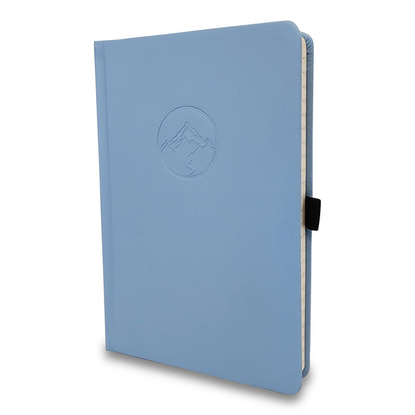 Blue Vegan Leather Journal