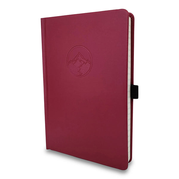 Red Vegan Leather Journal