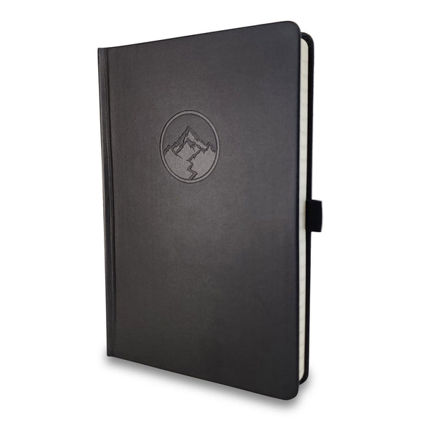 Black Vegan Leather Journal