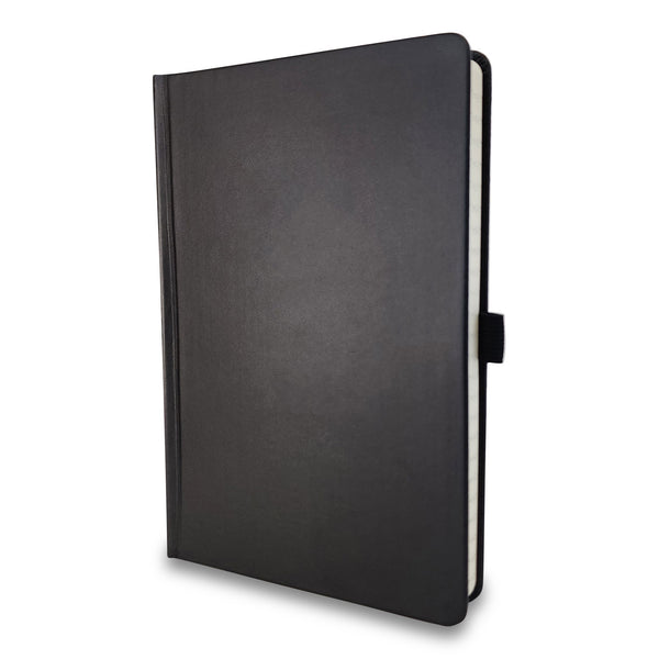 Black Vegan Leather Journal - No Logo